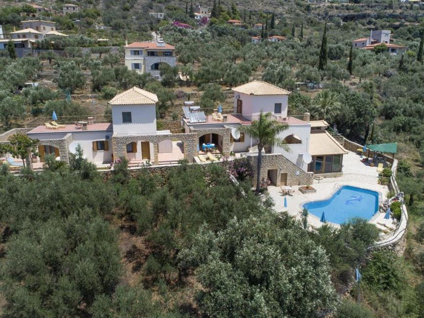 Markos Apartments 1 Stoupa Bagian luar foto