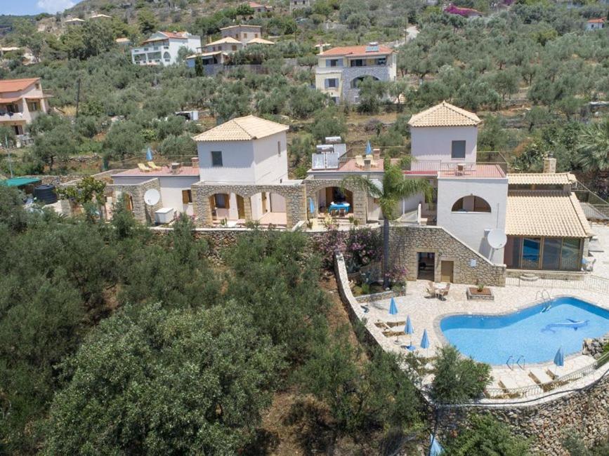 Markos Apartments 1 Stoupa Bagian luar foto