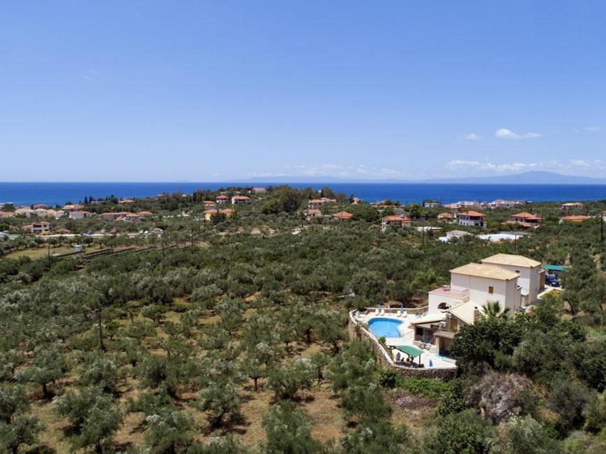 Markos Apartments 1 Stoupa Bagian luar foto
